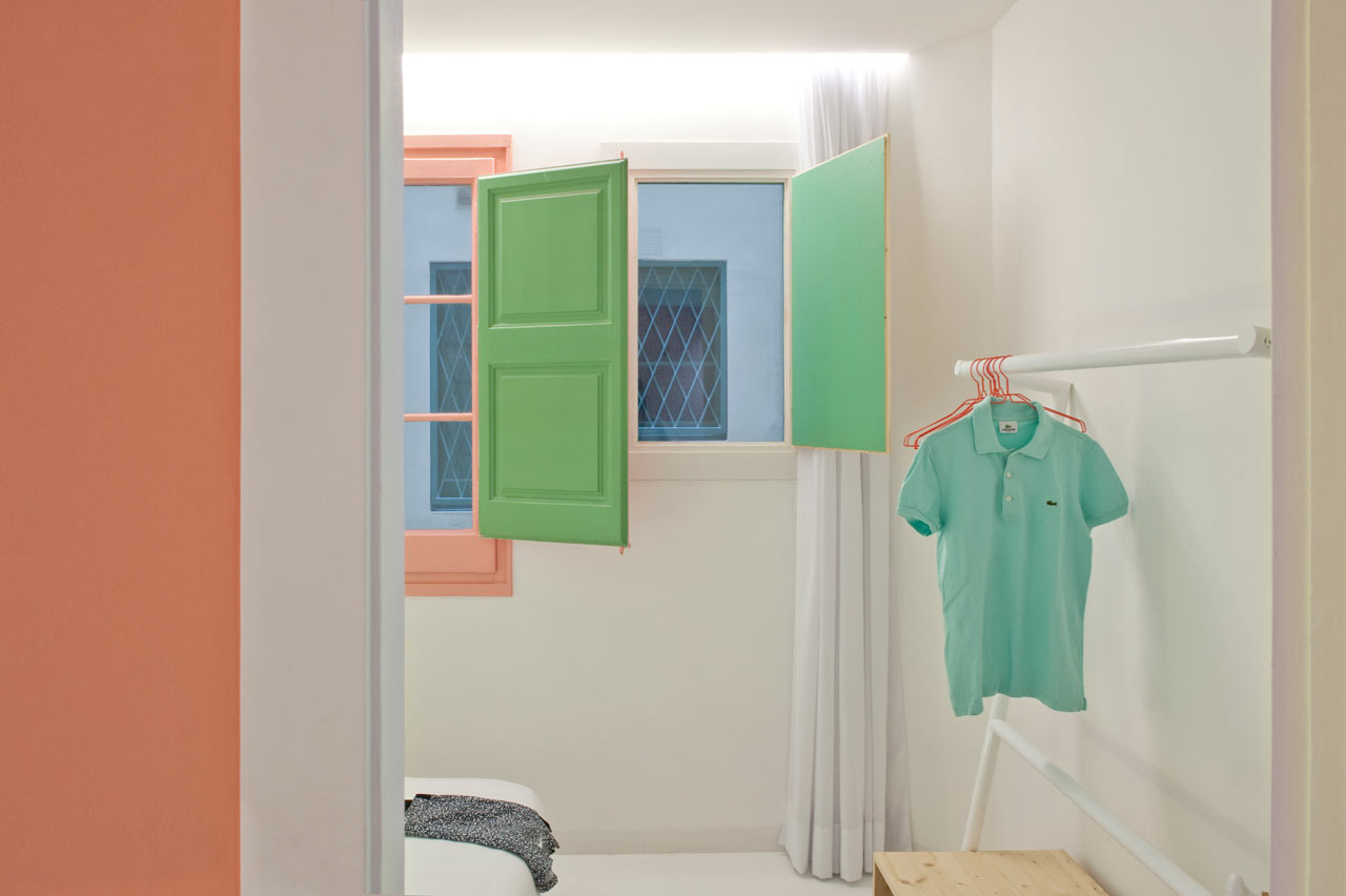 Desain Apartemen dengan Warna-Warni Pastel yang Ceria